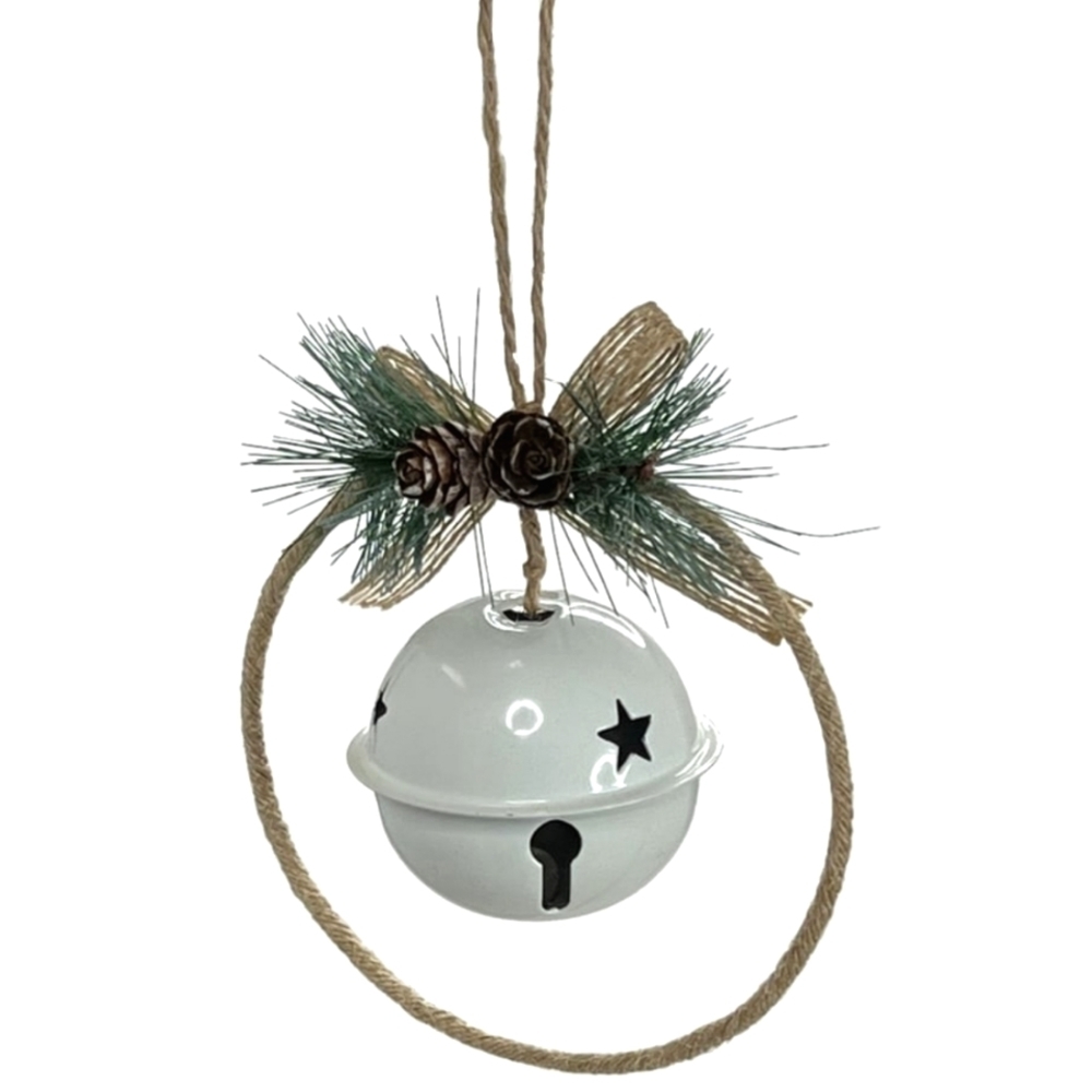 🆕️ Brand New White Bell  Ornament🎄